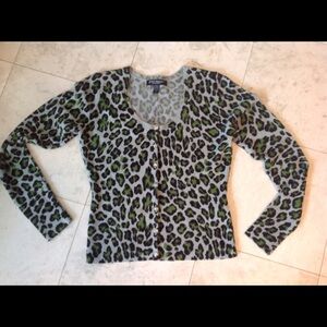Cheetah Print Sweater